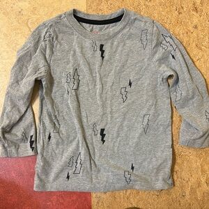 Cat & Jack Kids longsleeve lightning bolts